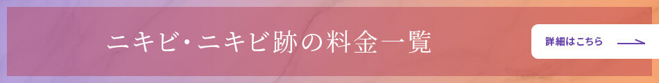 ニキビ・ニキビ跡の料金一覧
