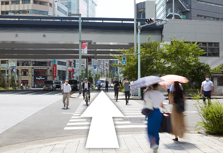 アクセス東京高速道路高架下