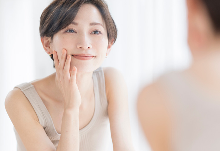 肌の弾力とハリの向上